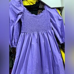 Gap purple midi dress